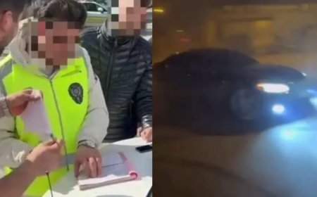 Drift yapıp sosyal medyada paylaştı, 58 bin TL ceza yedi