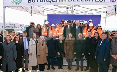 SÜLEYMANPAŞA’DA GENÇLİĞİN YENİ YUVASI YÜKSELİYOR