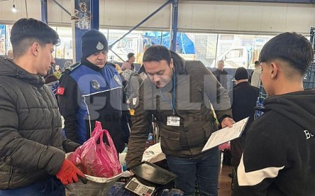 Çorlu’da Pazar Yerlerinde Sıkı Denetim