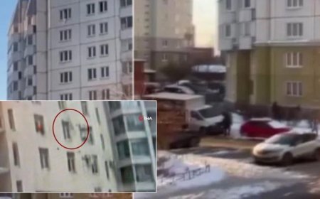 Mucize kurtuluş! 10. kattan düşen bebeği 'mont' kurtardı