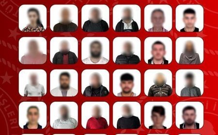 İçişleri Bakanlığı duyurdu: 23'ü kırmızı bültenle aranan 41 suçlu yakalandı