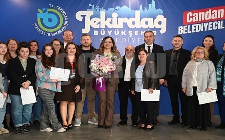 ALMANCA KURSUNUN İLK MEZUNLARI SERTİFİKALARINA KAVUŞTU