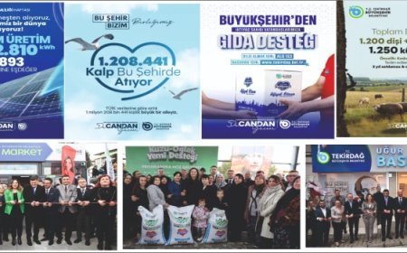 BÜYÜKŞEHİR VİTES YÜKSELTTİ: TEKİRDAĞ’DA PROJELER PEŞ PEŞE