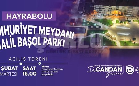 Hayrabolu’da Çifte Yatırım Heyecanı