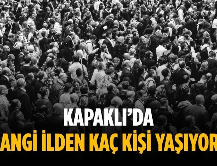 Kapaklı’da hangi ilden kaç kişi yaşıyor?