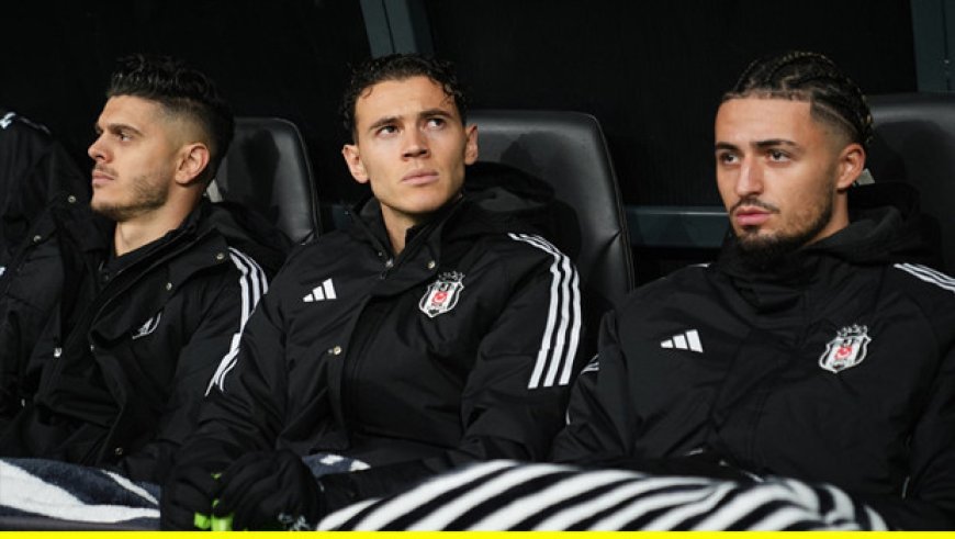 Beşiktaş'ta Asllani ilk maçında kırmızı kart gördü!