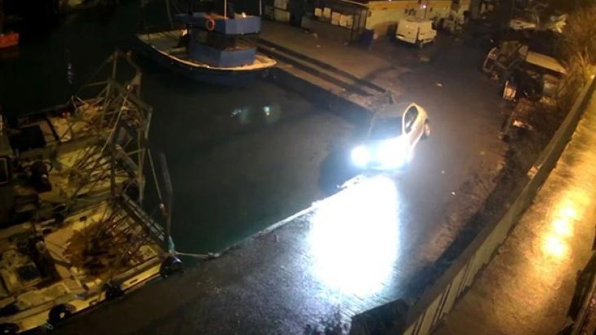 Sarıyer'de otomobilin denize düştüğü yerde ikinci kaza!