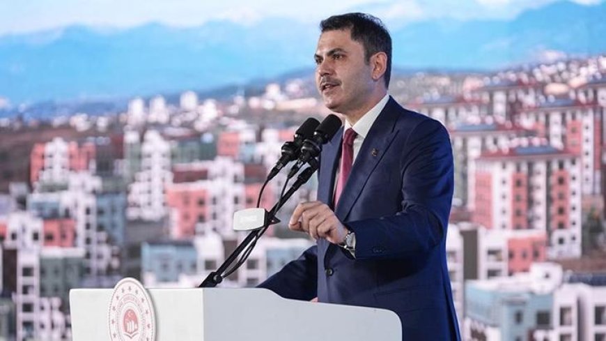 Bakan Kurum’dan Özgür Özel'e cevap: Vakit tiyatro vakti değil