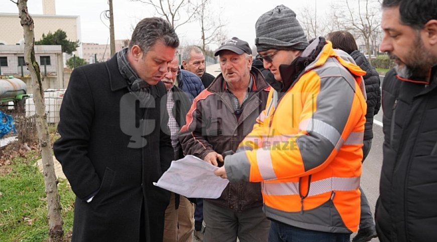 Başkan Sarıkurt ve Büyükşehir Ekipleri Sahada