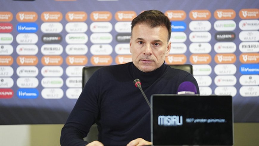 Stanojevic: 'Bizim için çok önemli bir galibiyetti!'