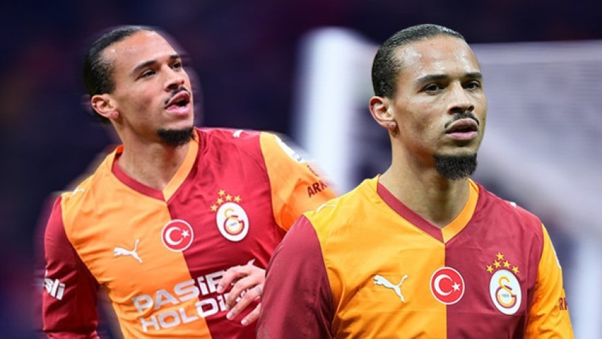 Galatasaray'da Leroy Sane'nin sahalara geri döneceği maç belli oldu!