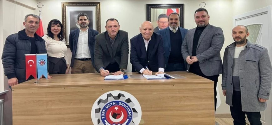 TÜRK METAL SENDİKASI KAPAKLI ŞUBESİ, ÜNİKA KABLO, SCHNEE METAL VE ACT METAL İLE TOPLU İŞ SÖZLEŞMESİ İMZALADI