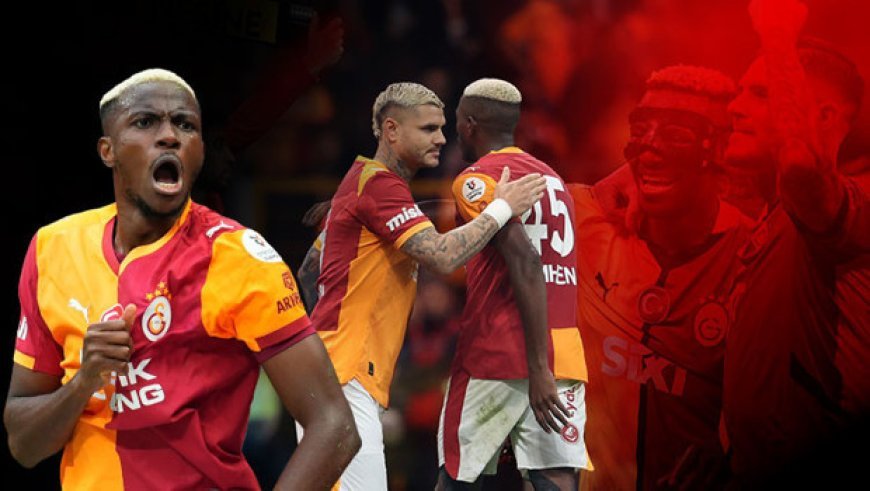 Victor Osimhen, Galatasaray'ın yeni kralı olmak istiyor! Hedef Icardi'nin rekoru
