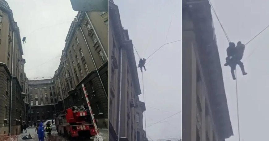 Kemer takmadı, elektrik telleri hayata bağladı