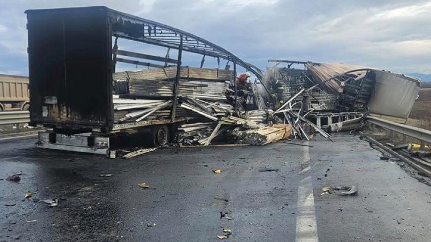 Bulgaristan'da 2 Türk şoförün feci ölümü!