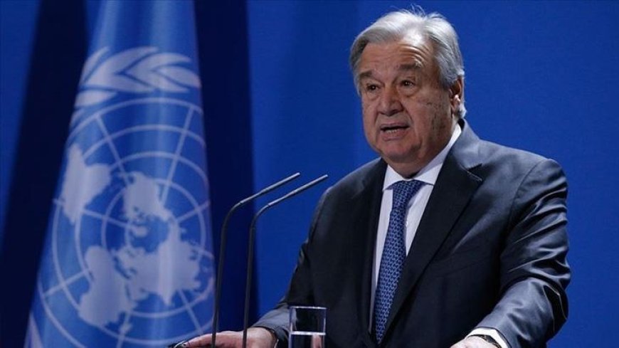 BM Genel Sekreteri Guterres, Filistin Başbakanı Mustafa ile bir araya geldi