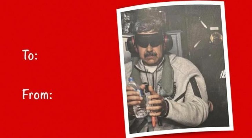 Beyaz Saray'dan Maduro'lu Sevgililer Günü paylaşımı! 'Kalbimi fethettin'