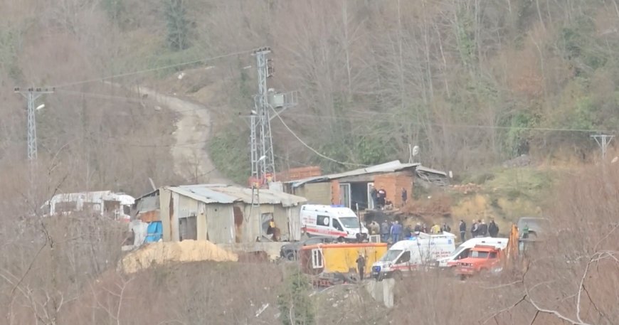 Zonguldak'ta maden ocağında göçük. Mahsur kalanlar var