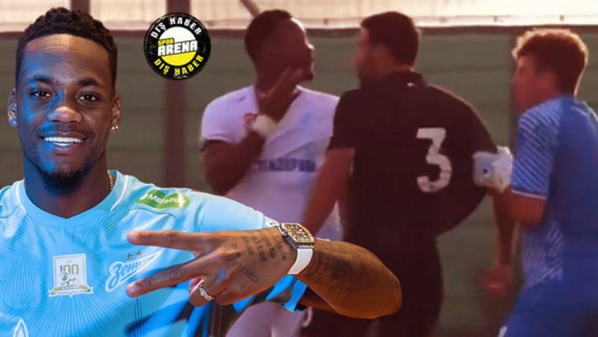 Jhon Duran rahat durmuyor: Zenit'teki ilk maçında yaptığı faulle gündem oldu!