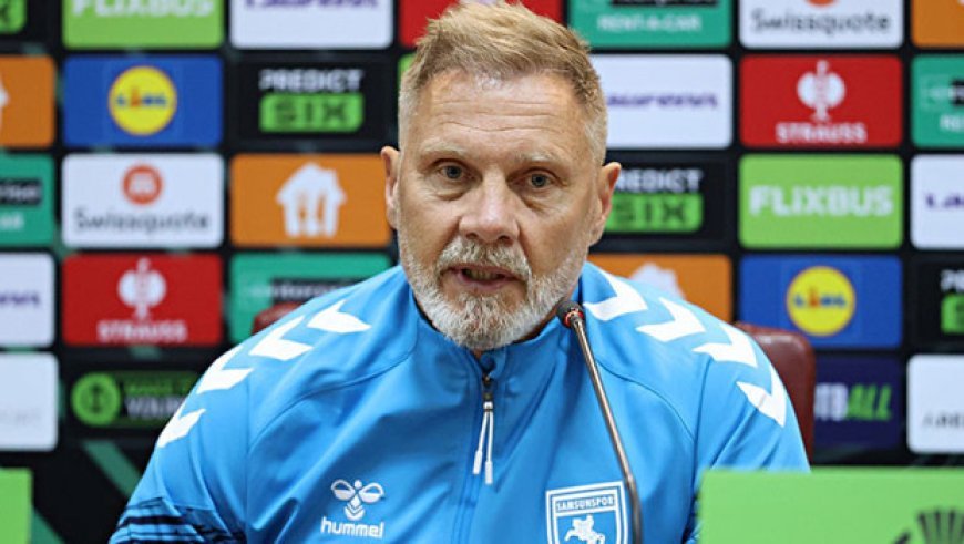 Thorsten Fink: 'oyuncularımın galibiyete inanmaları gerekiyor!'