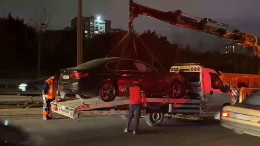 Başakşehir'de 5 aracın karıştığı zincirleme kaza: 5 yaralı