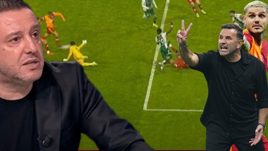 Konyaspor-Galatasaray maçında ofsayt olan gol pozisyonunu Nihat Kahveci yorumladı! 'Benim kararım...'
