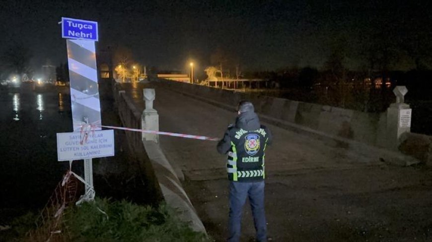 Edirne'de taşkın alarmı: Tunca Köprüsü trafiğe kapatılıyor!