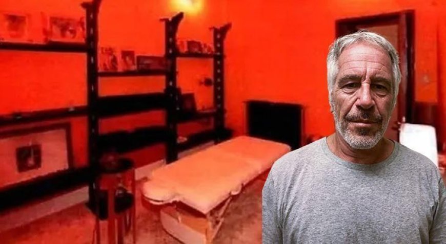 Deri duvarlar, sıra dışı oyuncaklar, kırmızı odalar! Epstein'in tüyler ürperten parti villası ilk kez görüntülendi