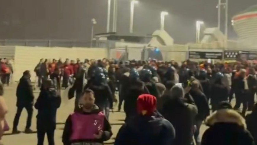 Juventus - Galatasaray maçı öncesi gerginlik: İtalyan polisinden sert müdahale