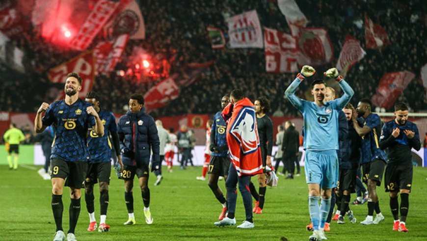 Berke Özer'li Lille, son 16 biletini uzatmalarda kaptı!