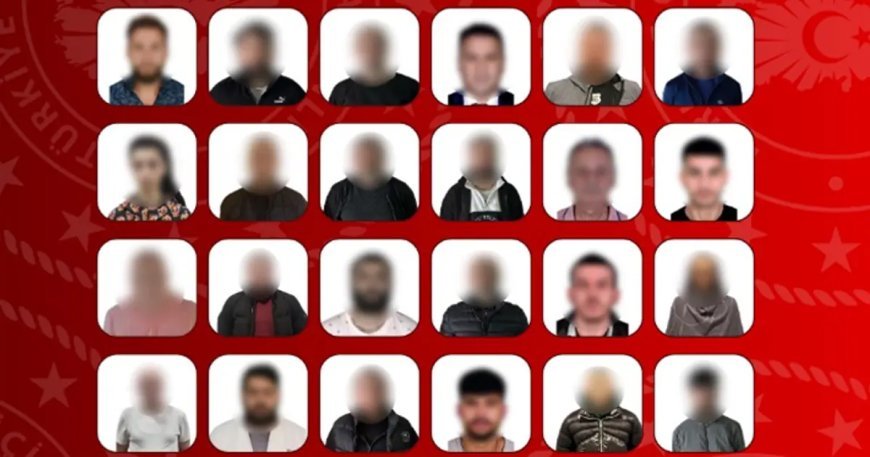 23'ü kırmızı bültenle aranan 41 suçlu yakalandı