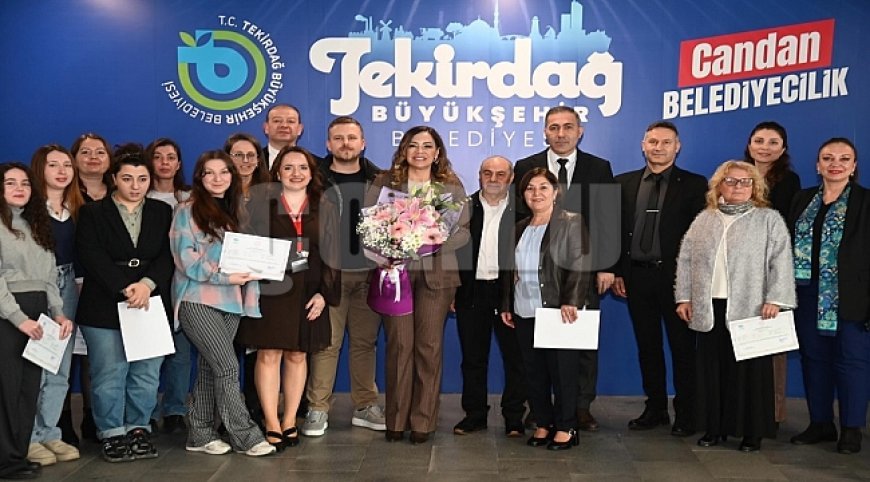 ALMANCA KURSUNUN İLK MEZUNLARI SERTİFİKALARINA KAVUŞTU