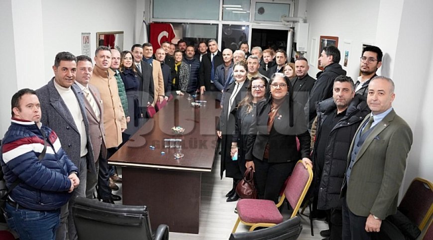 Başkanlardan Çorlu Muhtarlar Derneği’ne Anlamlı Ziyaret