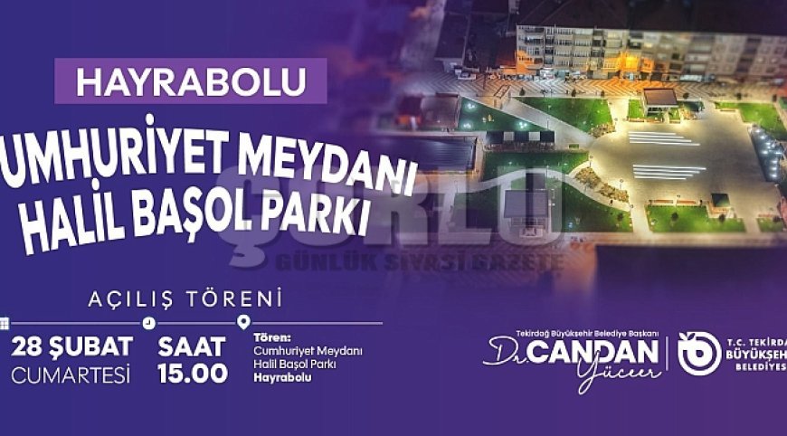 Hayrabolu’da Çifte Yatırım Heyecanı