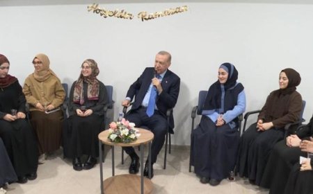 Cumhurbaşkanı Erdoğan üniversite öğrencileri ile bir araya geldi