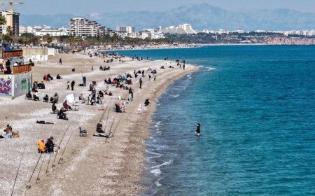 Aynı gün deniz ve kayak! Antalya’da 2 mevsim bir arada