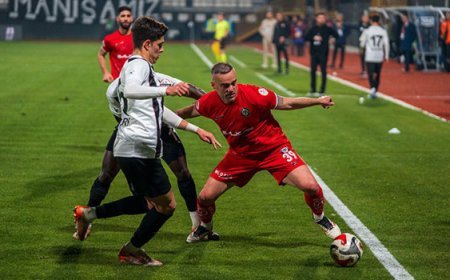 Çorum FK, Manisa'da tek golle galip!