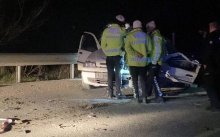 Arnavutköy’de otomobil ile kamyonet çarpıştı: 1 ölü, 2 yaralı