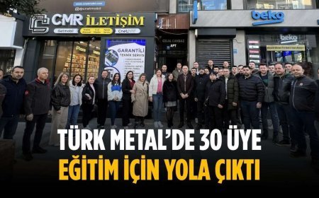 Türk Metal’de 30 üye eğitim için yola çıktı