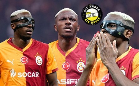 Galatasaray'da Victor Osimhen dünya devinin listesinde!
