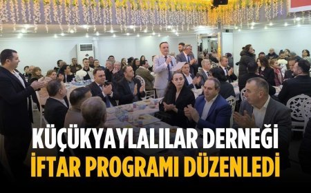 Küçükyaylalılar Derneği iftar programı düzenledi