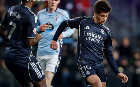 Real Madrid 90+4'te kazandı! Arda Güler'den asist...