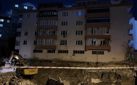 İnşaat kazısı faciaya sebep oluyordu! Bahçelievler'de 5 katlı bina boşaltıldı