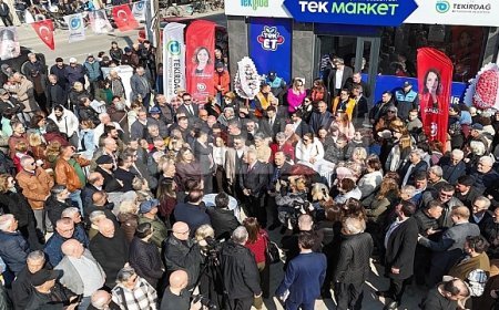 TEK MARKET DAYANIŞMA ZİNCİRİ ŞARKÖY’DE BÜYÜYOR