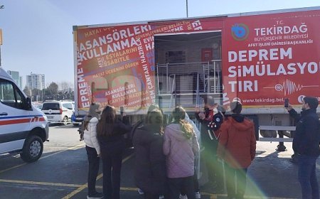 Çorlu’da Deprem Haftasında Afet Farkındalığı Seferberliği
