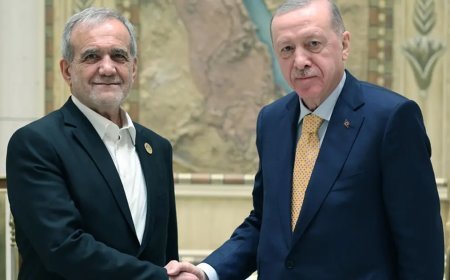 Cumhurbaşkanı Erdoğan, Pezeşkiyan ile görüştü. "Ankara ile çatışma istemiyoruz"