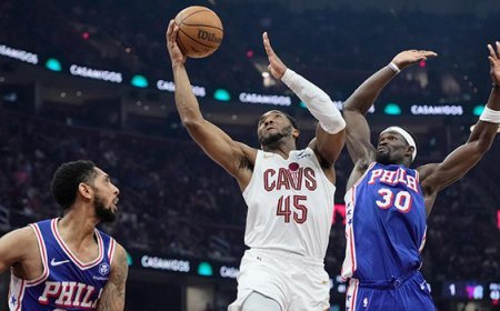 Adem Bona'lı Philadelphia 76ers, Cleveland Cavaliers'a yenildi