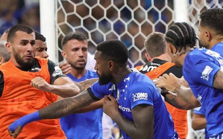 A.Mineiro - Cruzeiro savaşında 23 kırmızı!