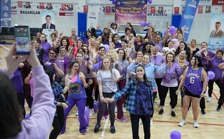 Çorlu’da 8 Mart Coşkusu Zumba ile Taçlandı