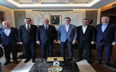 Belediye Başkanlarından İSKİ Genel Müdürü Başa’yı ziyaret etti